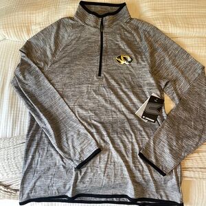 Gray Mizzou Pullover, Size M